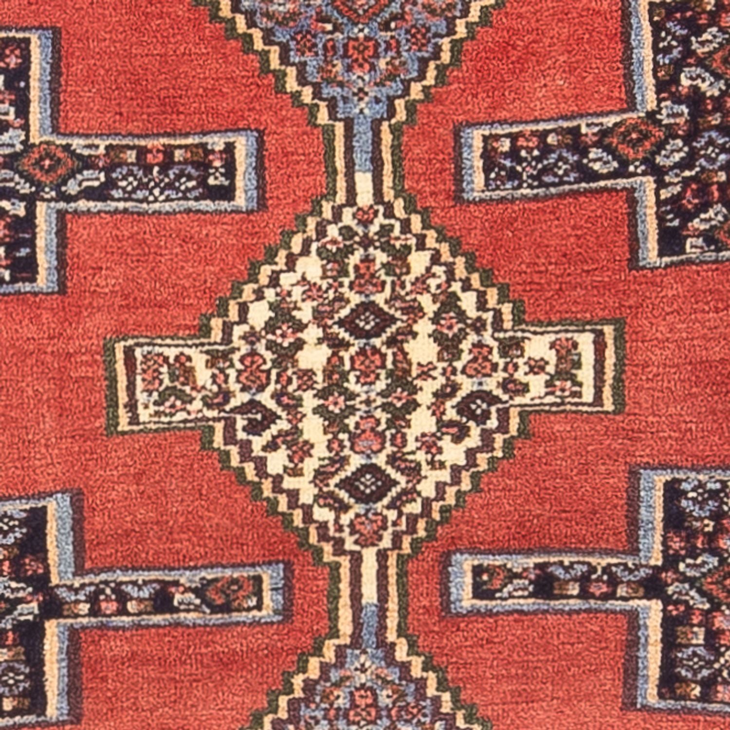 Tapis persan - Classique - 100 x 72 cm - rouge