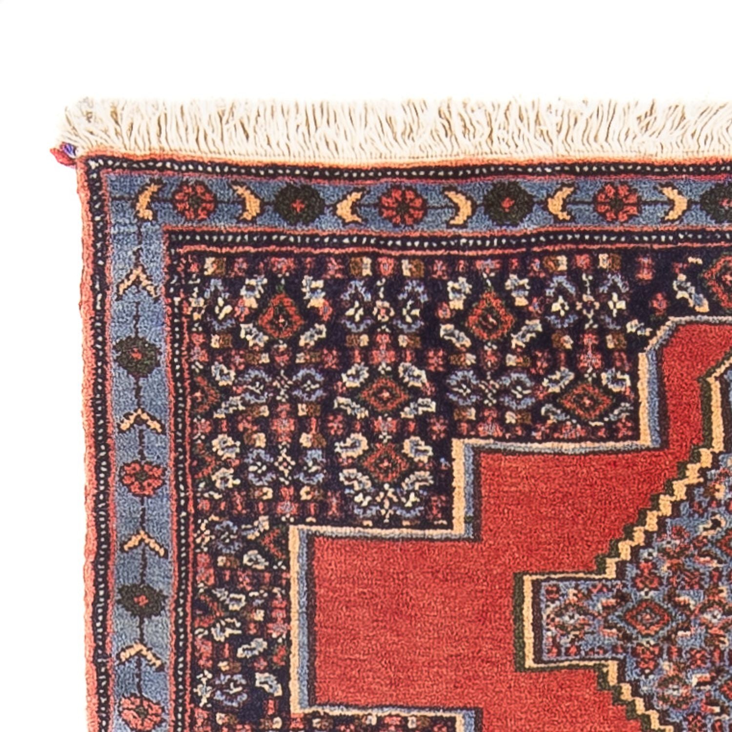 Tapis persan - Classique - 100 x 72 cm - rouge