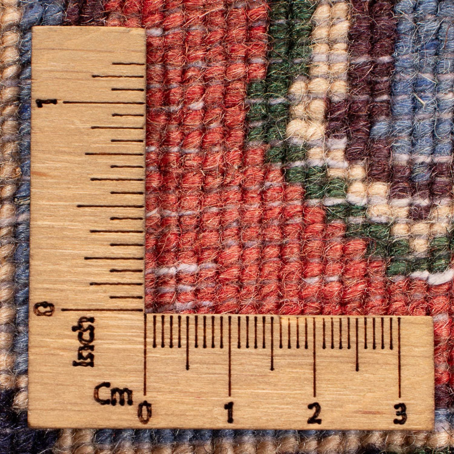 Tapis persan - Classique - 100 x 72 cm - rouge