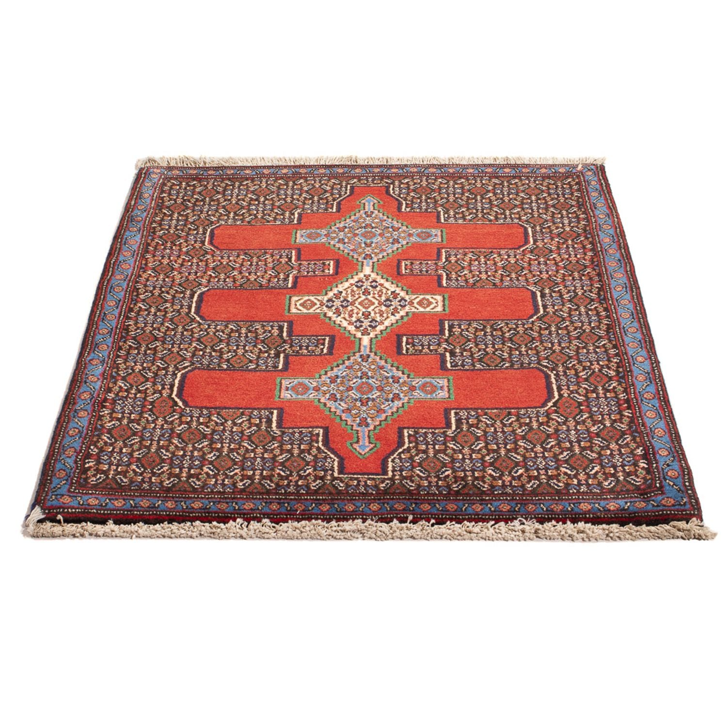 Tapis persan - Classique - 105 x 80 cm - rouge