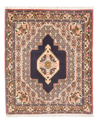 Tapis persan - Classique - 100 x 75 cm - bleu foncé