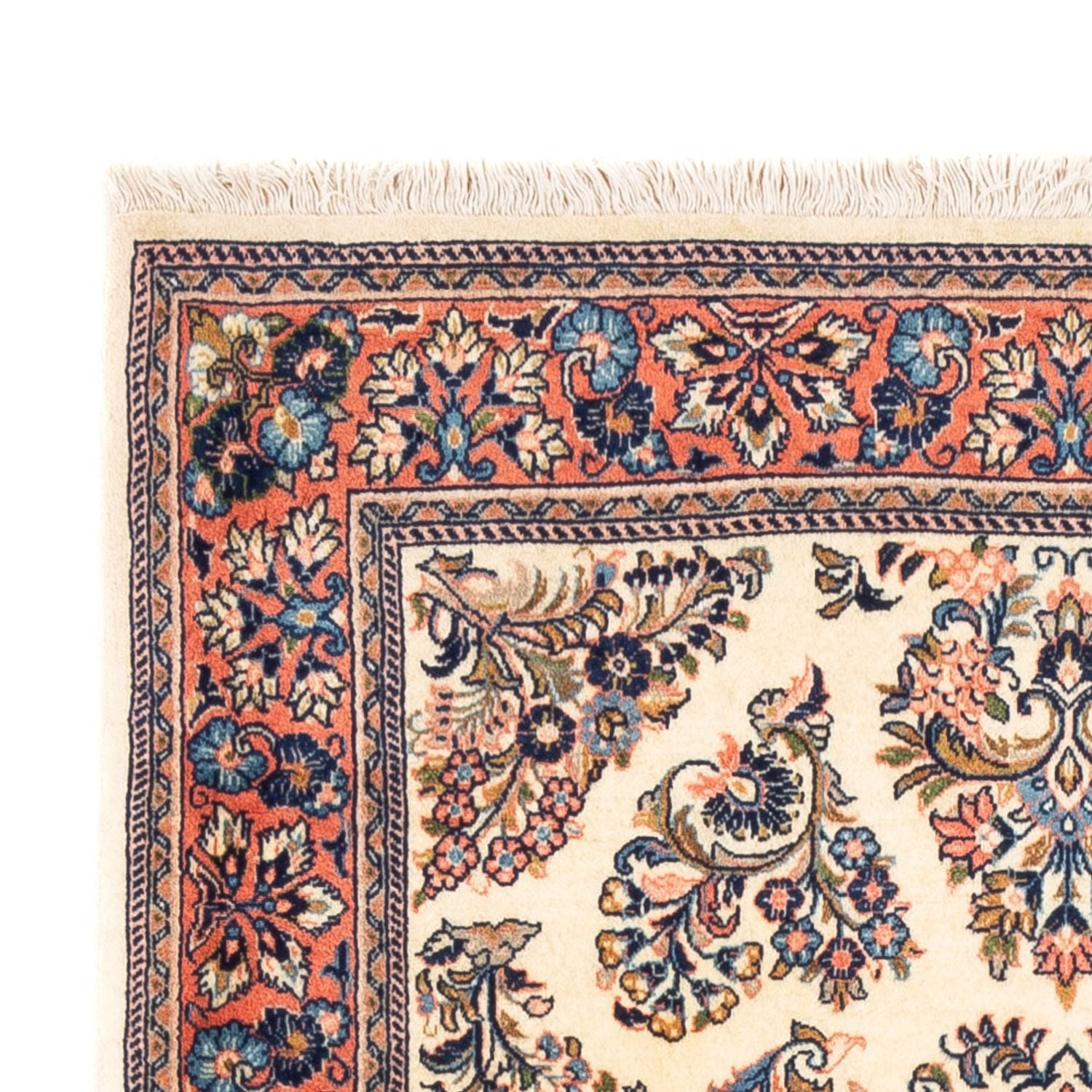Tapis persan - Classique - 153 x 107 cm - crème