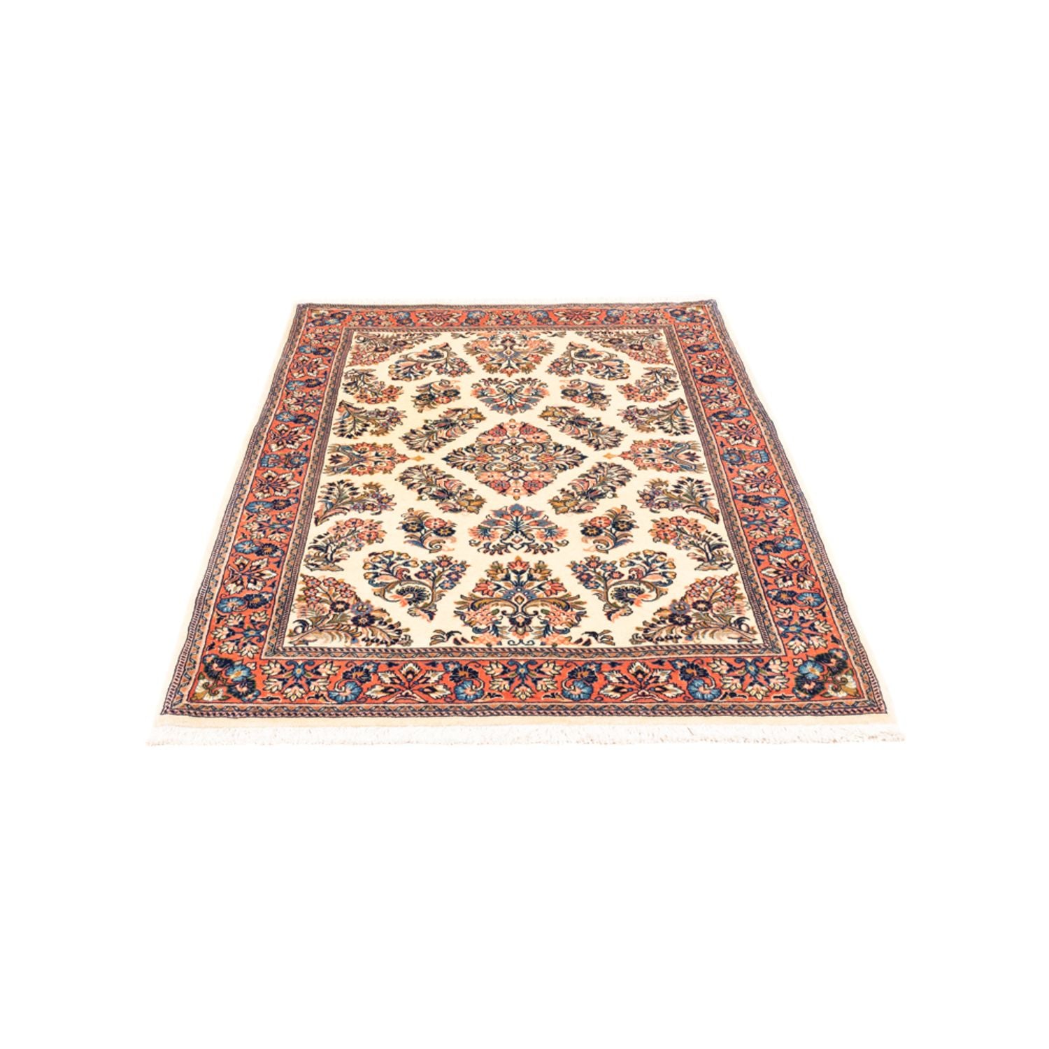 Tapis persan - Classique - 153 x 107 cm - crème