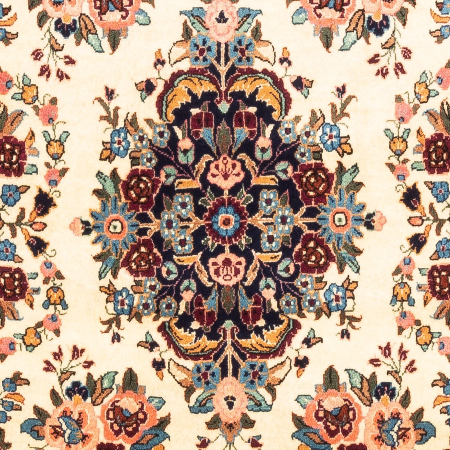 Tapis persan - Classique - 148 x 100 cm - crème