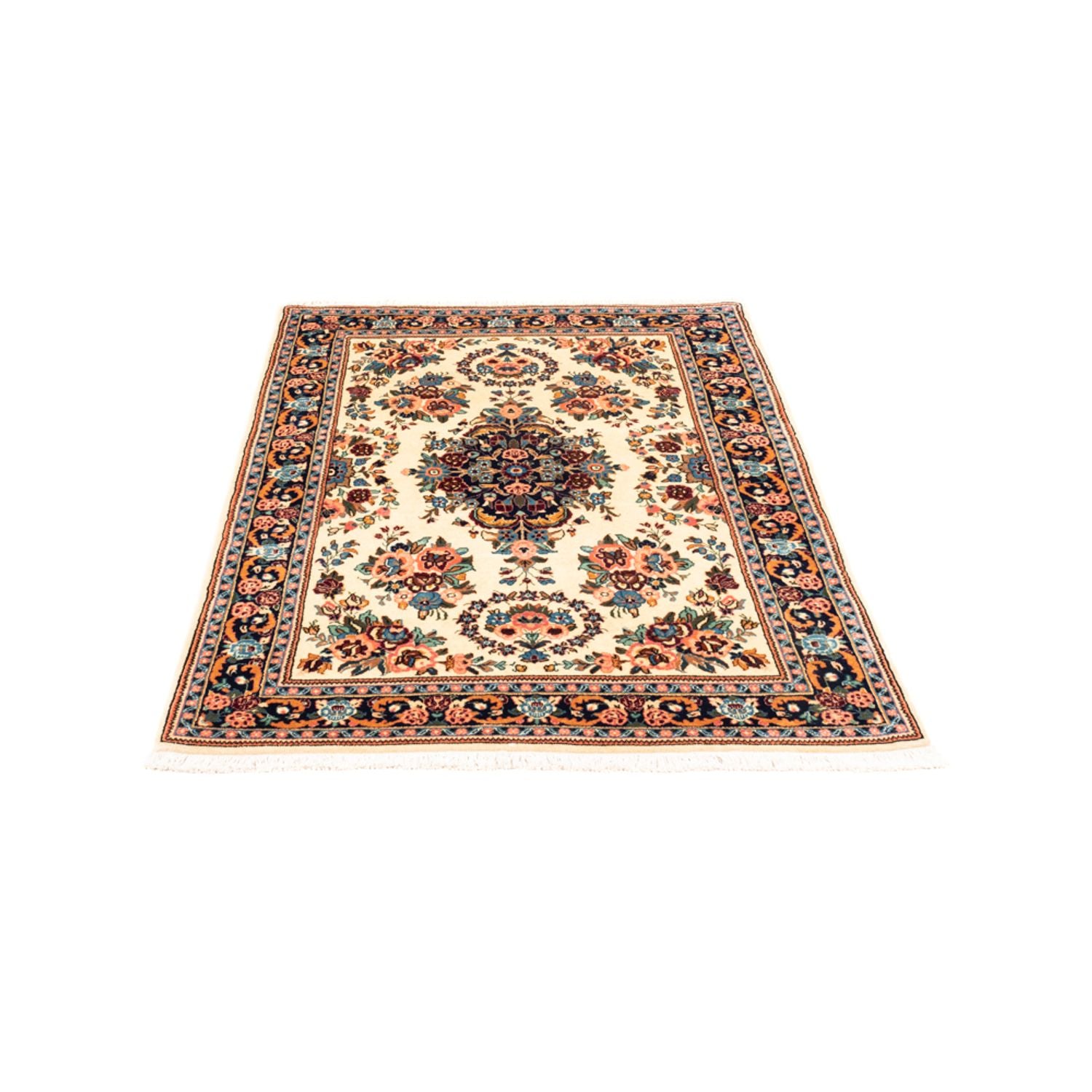 Tapis persan - Classique - 148 x 100 cm - crème