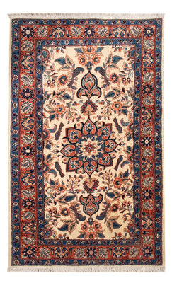 Tapis persan - Classique - 130 x 76 cm - crème