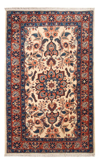 Tapis persan - Classique - 130 x 76 cm - crème