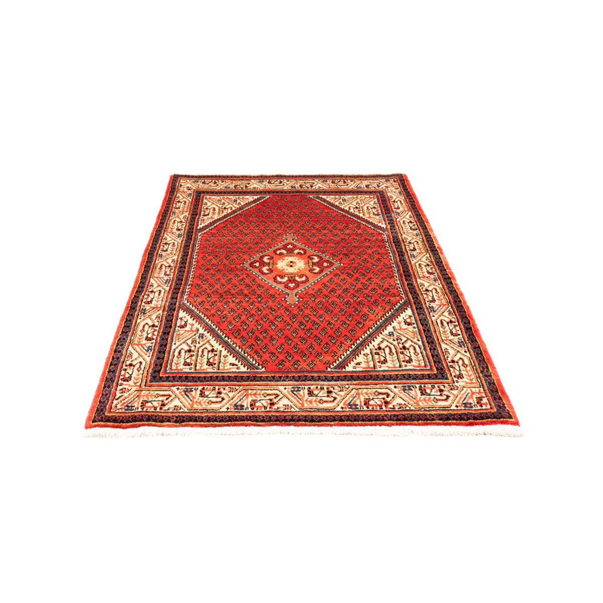 Tapis persan - Mir - 160 x 105 cm - rouge