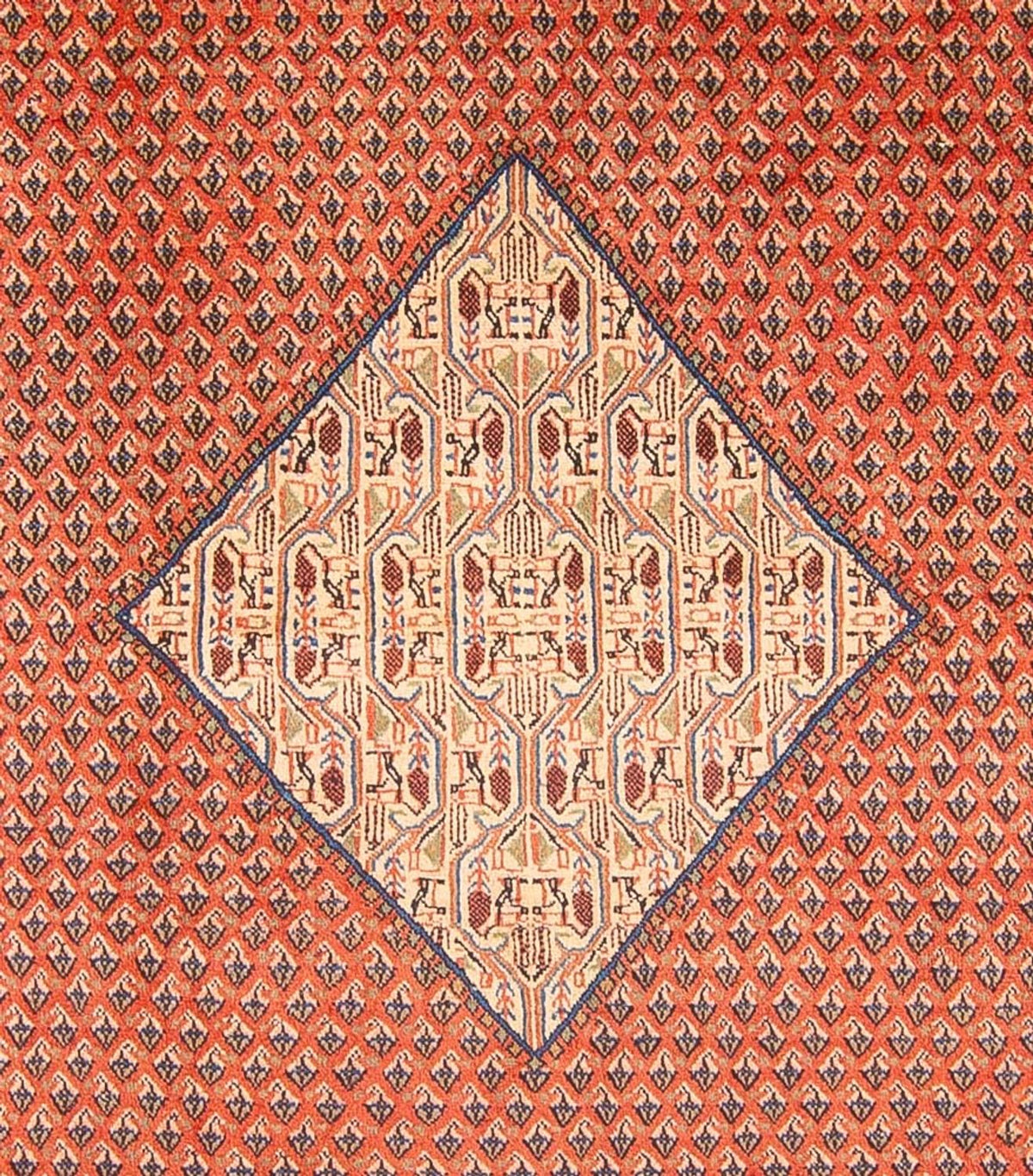 Tapis persan - Classique - 365 x 258 cm - terracotta