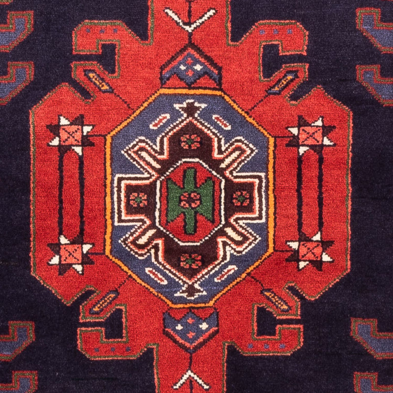Tapis persan - Nomadic - 149 x 103 cm - bleu foncé