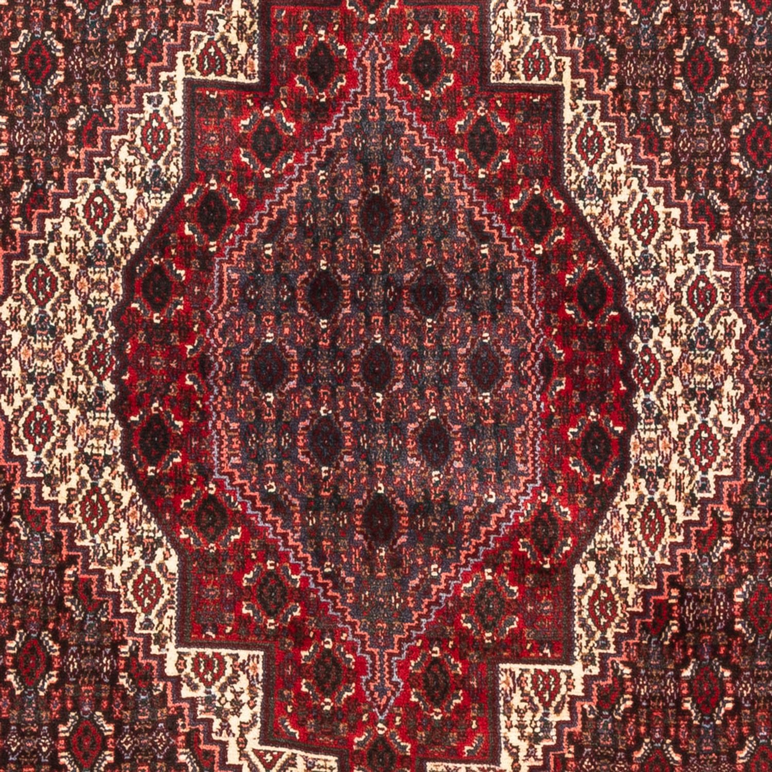 Tapis persan - Classique - 145 x 123 cm - bleu foncé