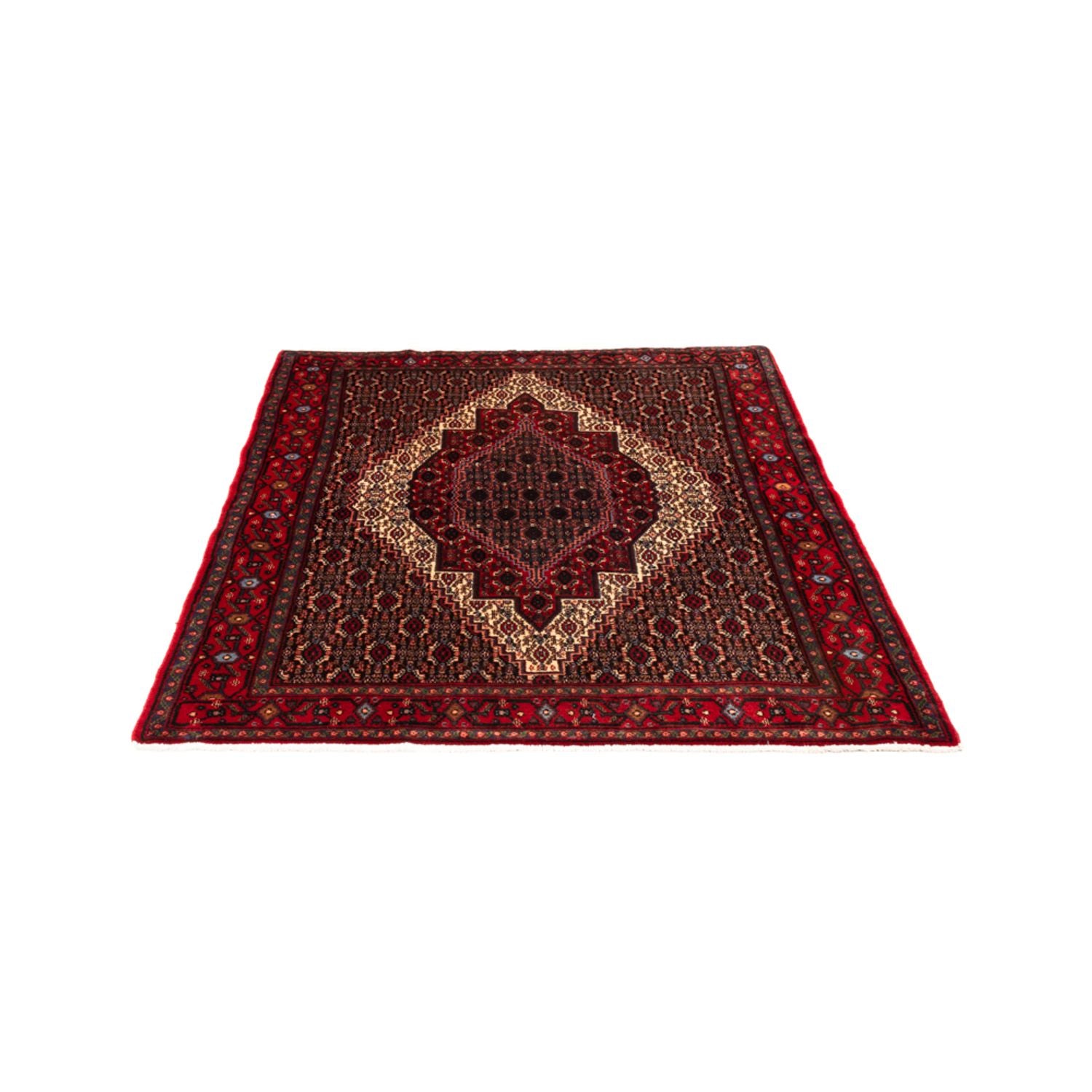 Tapis persan - Classique - 145 x 123 cm - bleu foncé