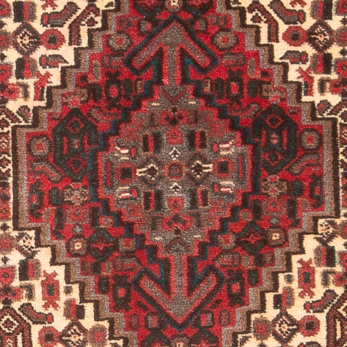 Tapis persan - Classique - 110 x 70 cm - crème