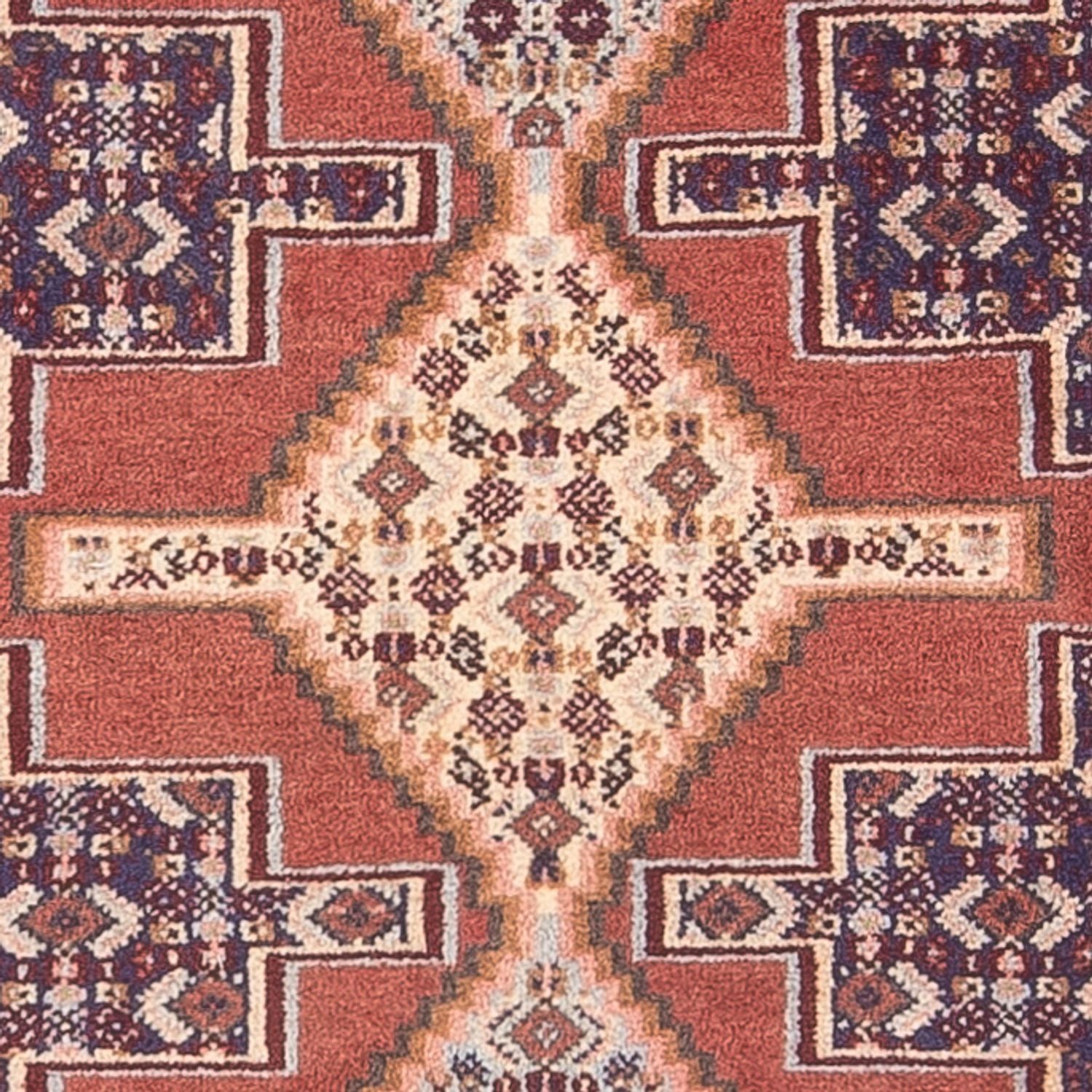 Tapis persan - Classique - 103 x 76 cm - rouge