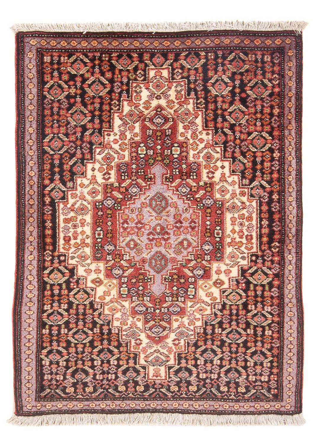 Tapis persan - Classique - 105 x 70 cm - bleu foncé