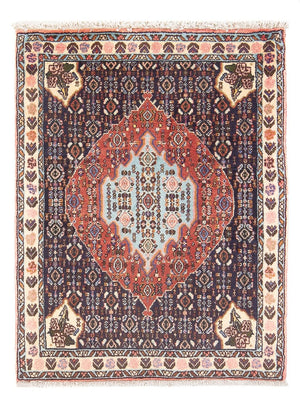 Tapis persan - Classique - 96 x 70 cm - bleu foncé