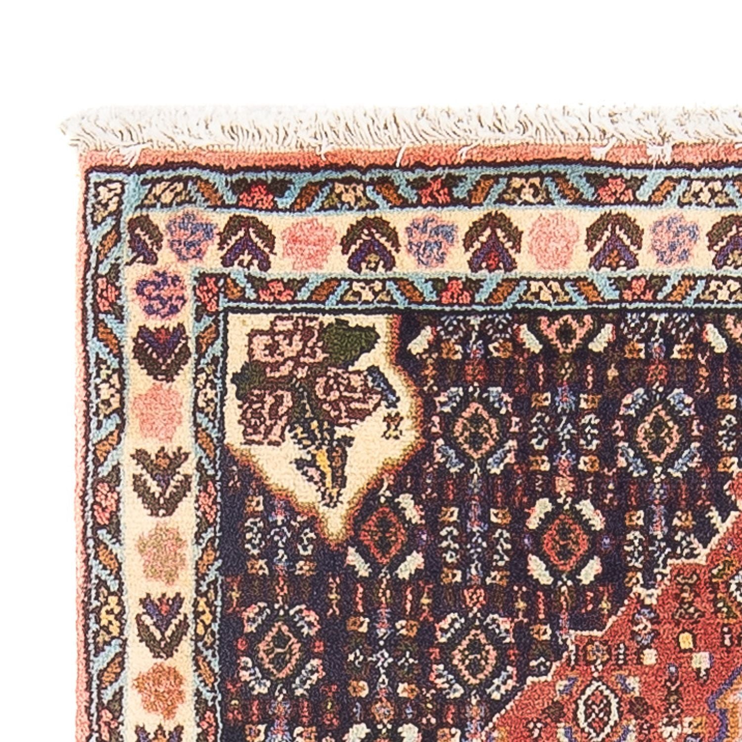Tapis persan - Classique - 96 x 70 cm - bleu foncé