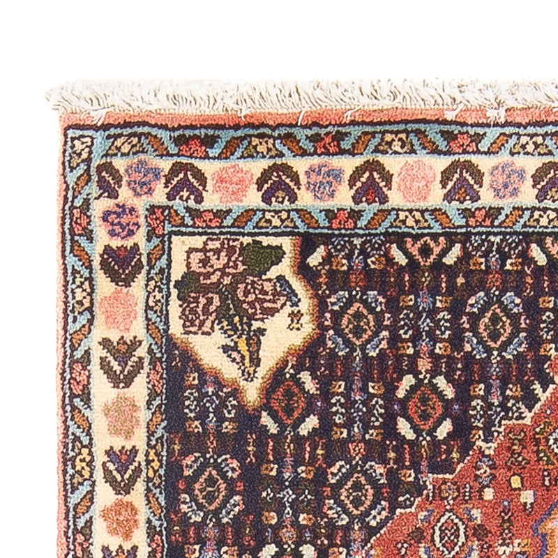 Tapis persan - Classique - 96 x 70 cm - bleu foncé