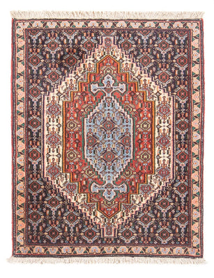Tapis persan - Classique - 100 x 73 cm - bleu foncé