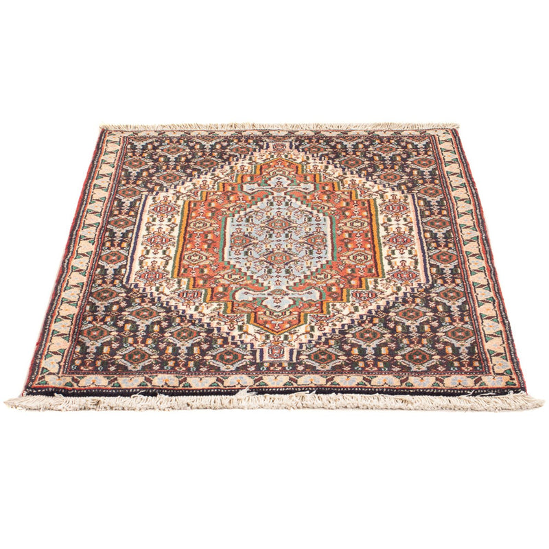 Tapis persan - Classique - 100 x 73 cm - bleu foncé