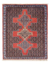 Senneh Tapis 75x103cm - Tapis persan - Rectangle / Bleu foncé / 75 x 103 cm Rectangle