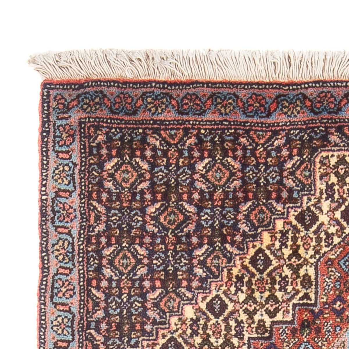 Tapis persan - Classique - 105 x 72 cm - bleu foncé