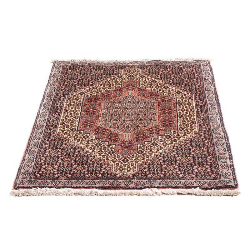 Tapis persan - Classique - 105 x 72 cm - bleu foncé