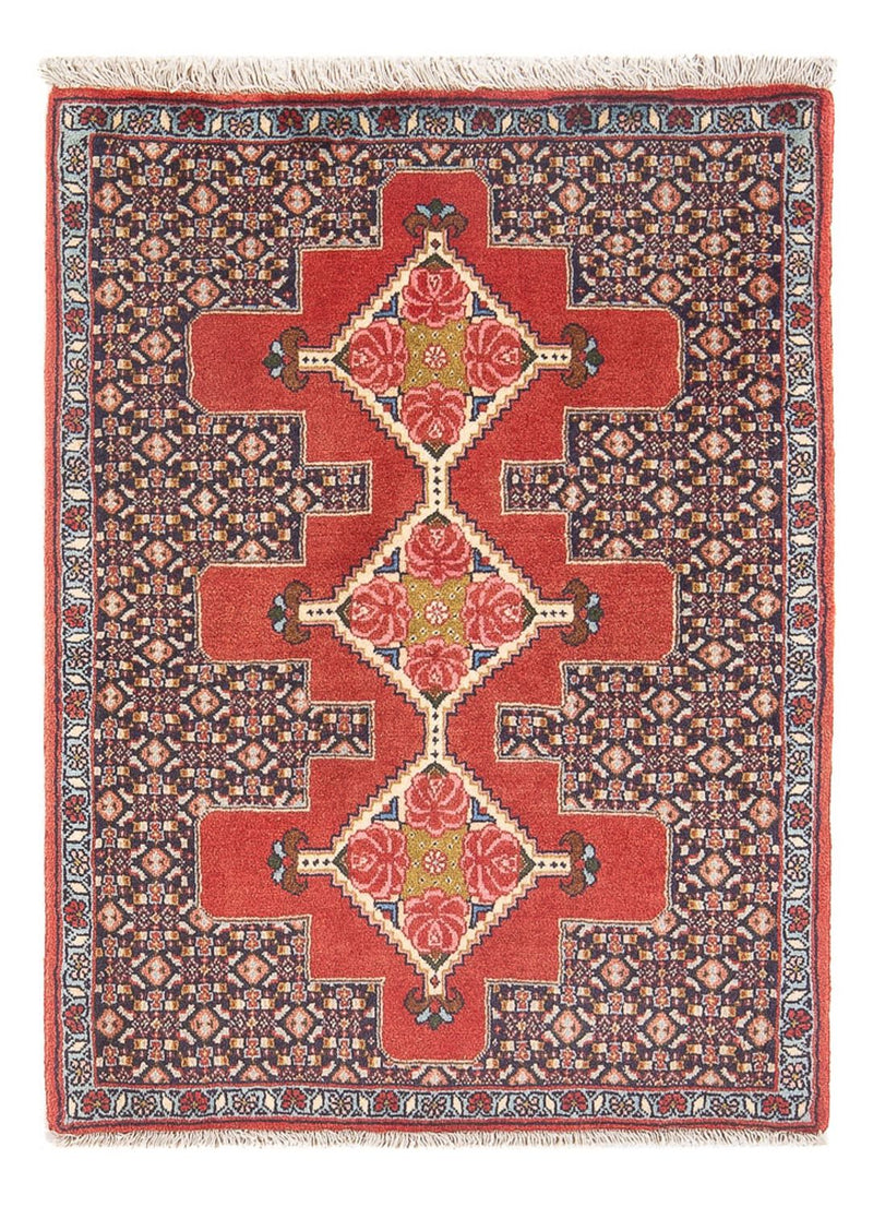 Tapis persan - Classique - 102 x 75 cm - rouge