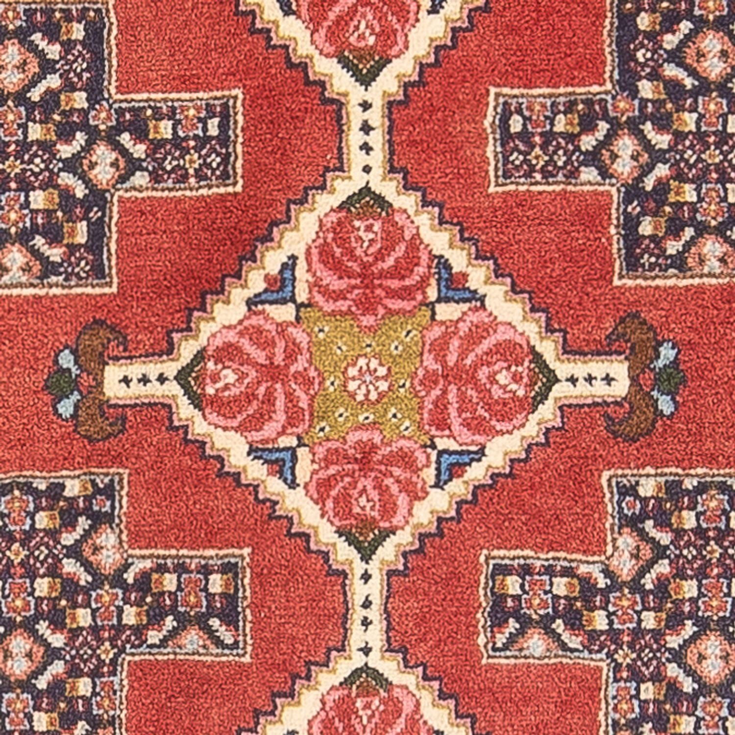 Tapis persan - Classique - 102 x 75 cm - rouge