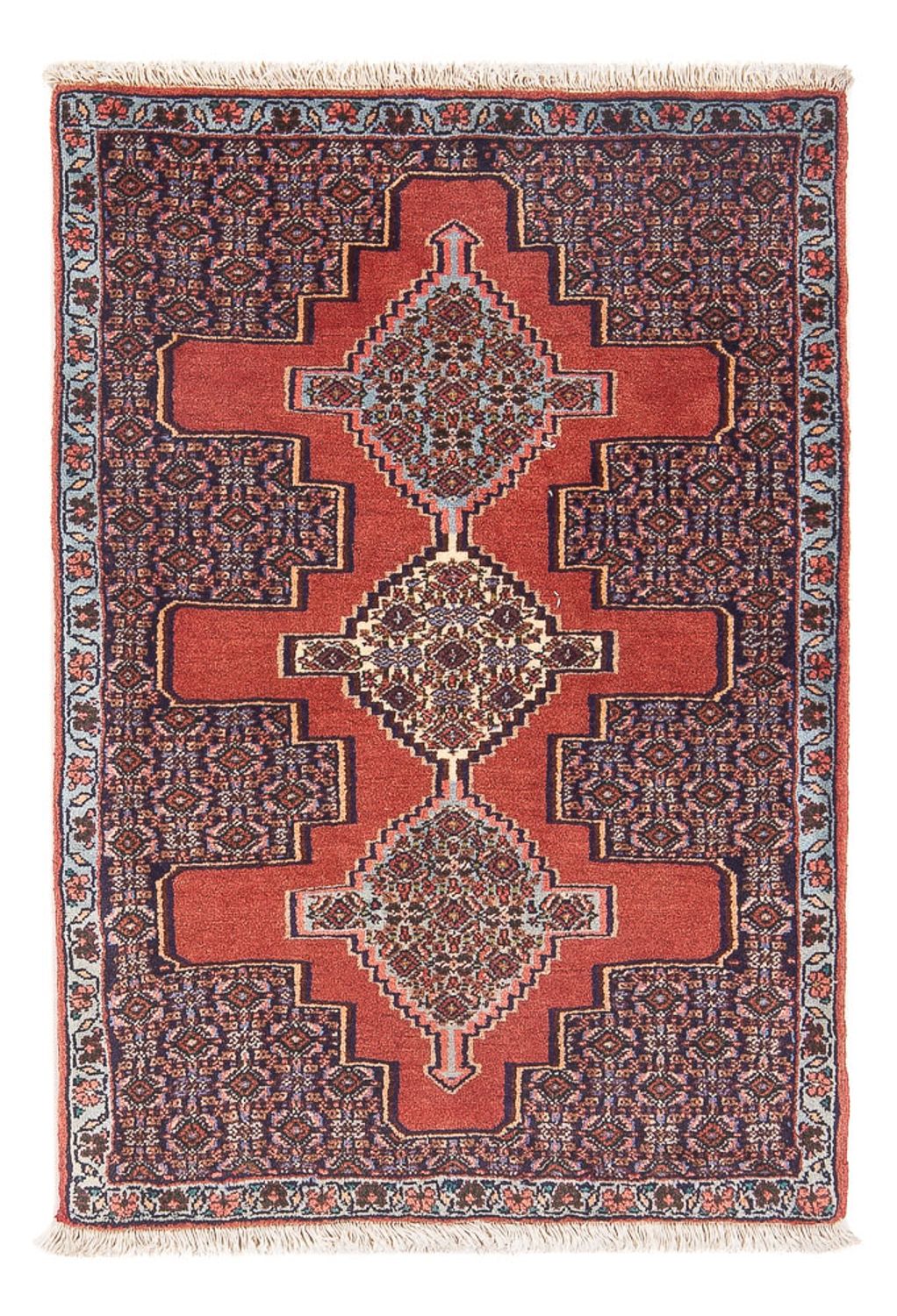 Tapis persan - Classique - 103 x 68 cm - rouge