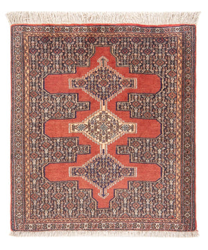 Tapis persan - Classique - 96 x 80 cm - rouge