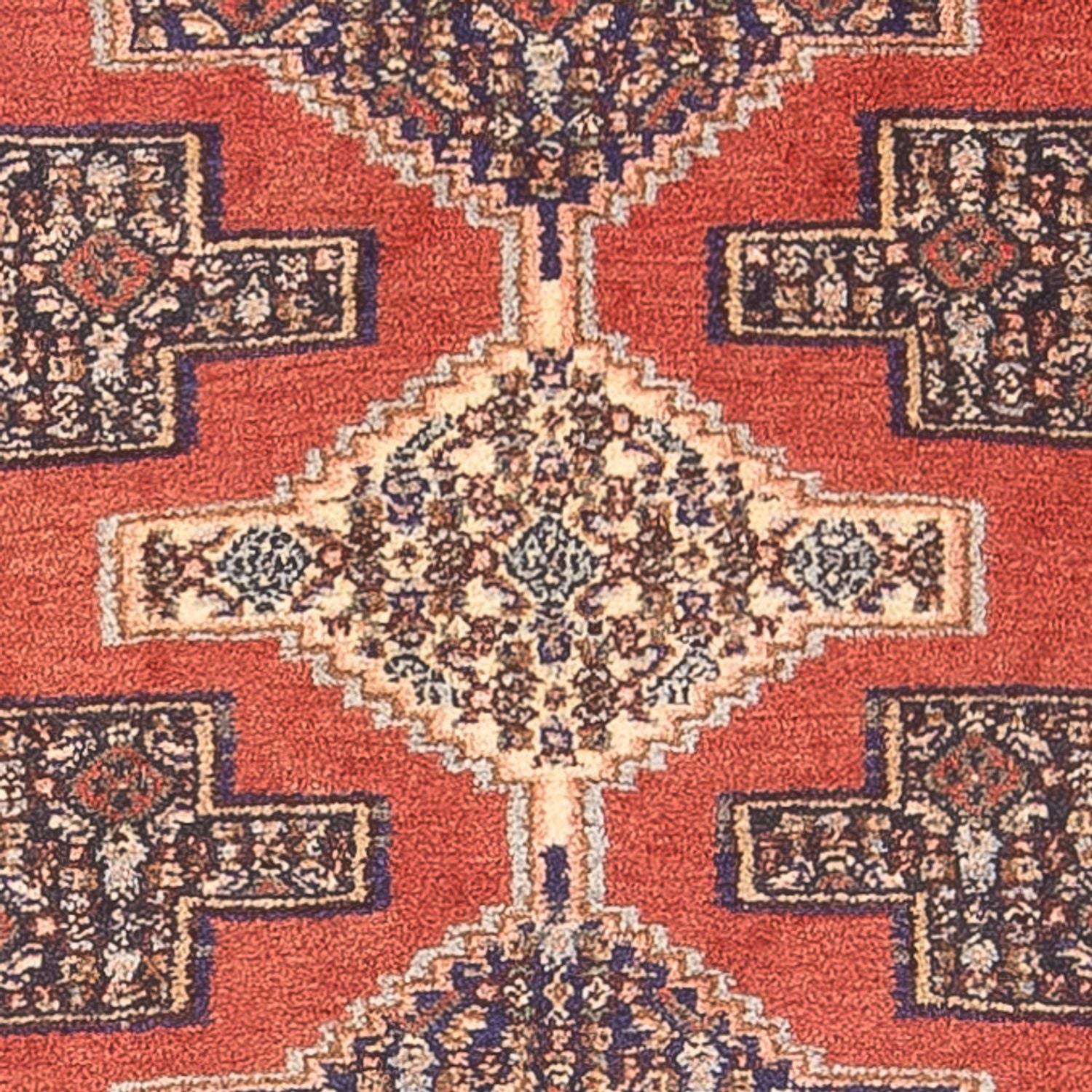 Tapis persan - Classique - 96 x 80 cm - rouge