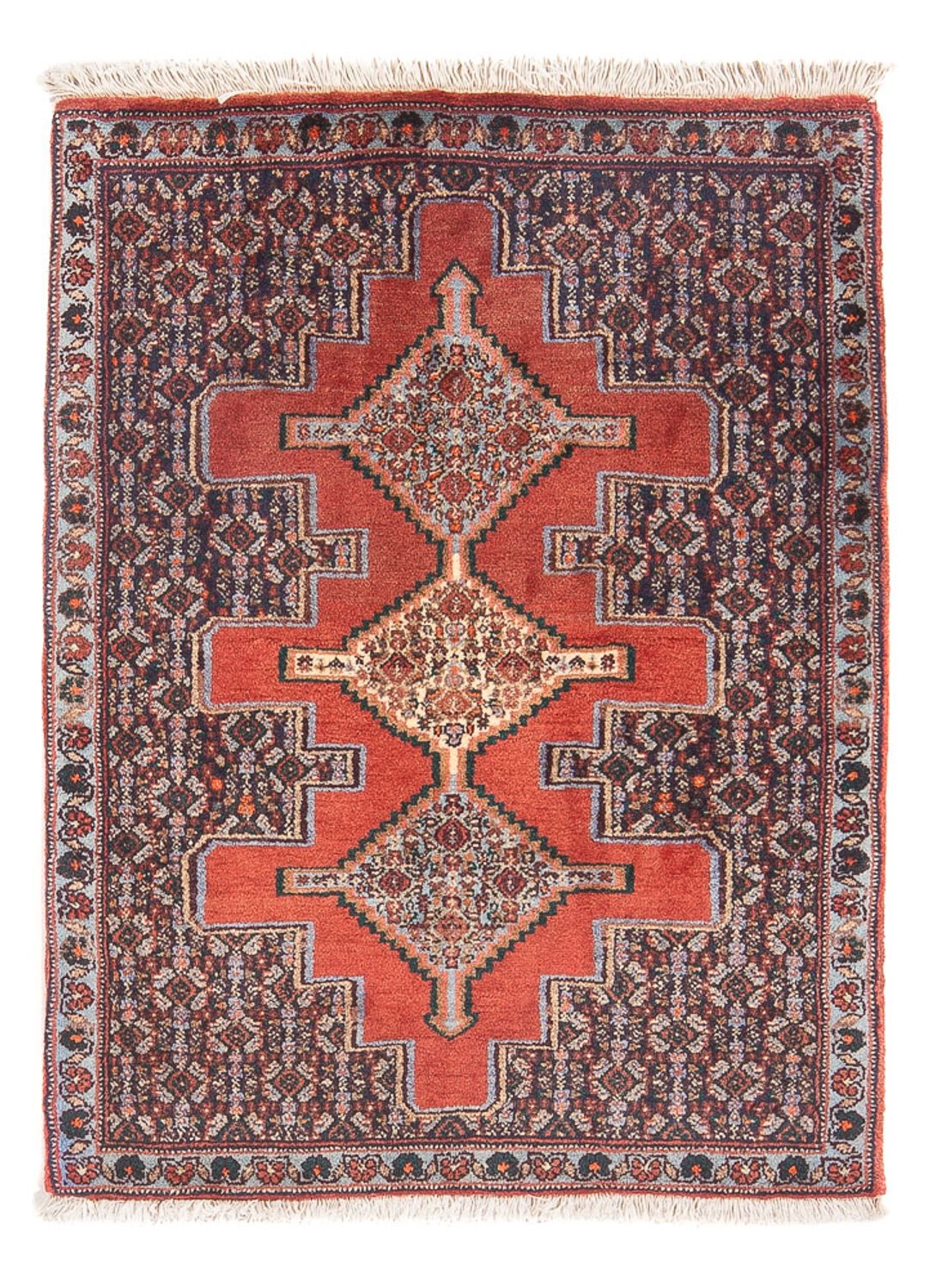 Tapis persan - Classique - 98 x 72 cm - rouge