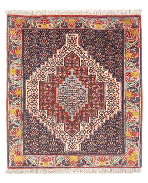 Tapis persan - Classique - 96 x 76 cm - bleu foncé