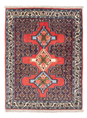 Tapis persan - Classique - 105 x 75 cm - bleu foncé