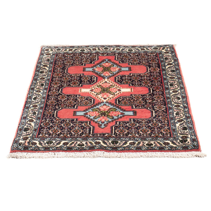 Tapis persan - Classique - 105 x 75 cm - bleu foncé