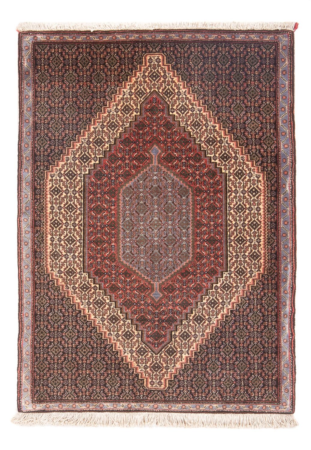 Tapis persan - Classique - 108 x 72 cm - bleu foncé