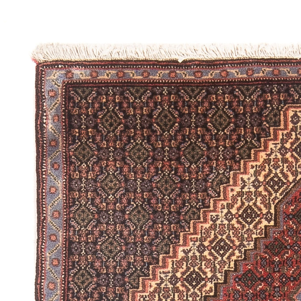 Tapis persan - Classique - 108 x 72 cm - bleu foncé