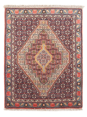 Tapis persan - Classique - 106 x 76 cm - bleu foncé