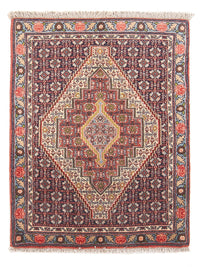 Tapis persan - Classique - 106 x 76 cm - bleu foncé