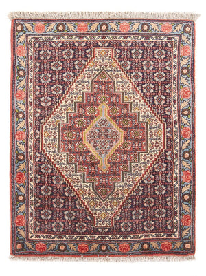 Tapis persan - Classique - 106 x 76 cm - bleu foncé