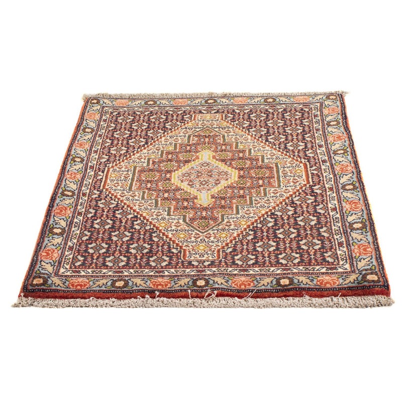 Tapis persan - Classique - 106 x 76 cm - bleu foncé