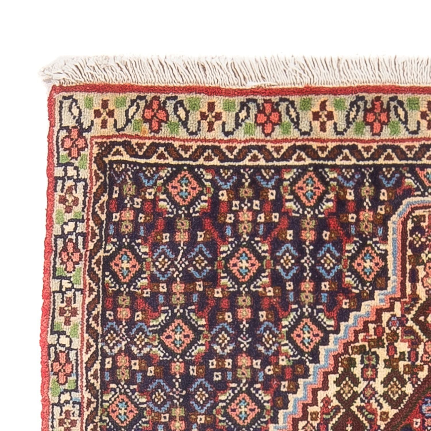 Tapis persan - Classique - 105 x 74 cm - bleu foncé