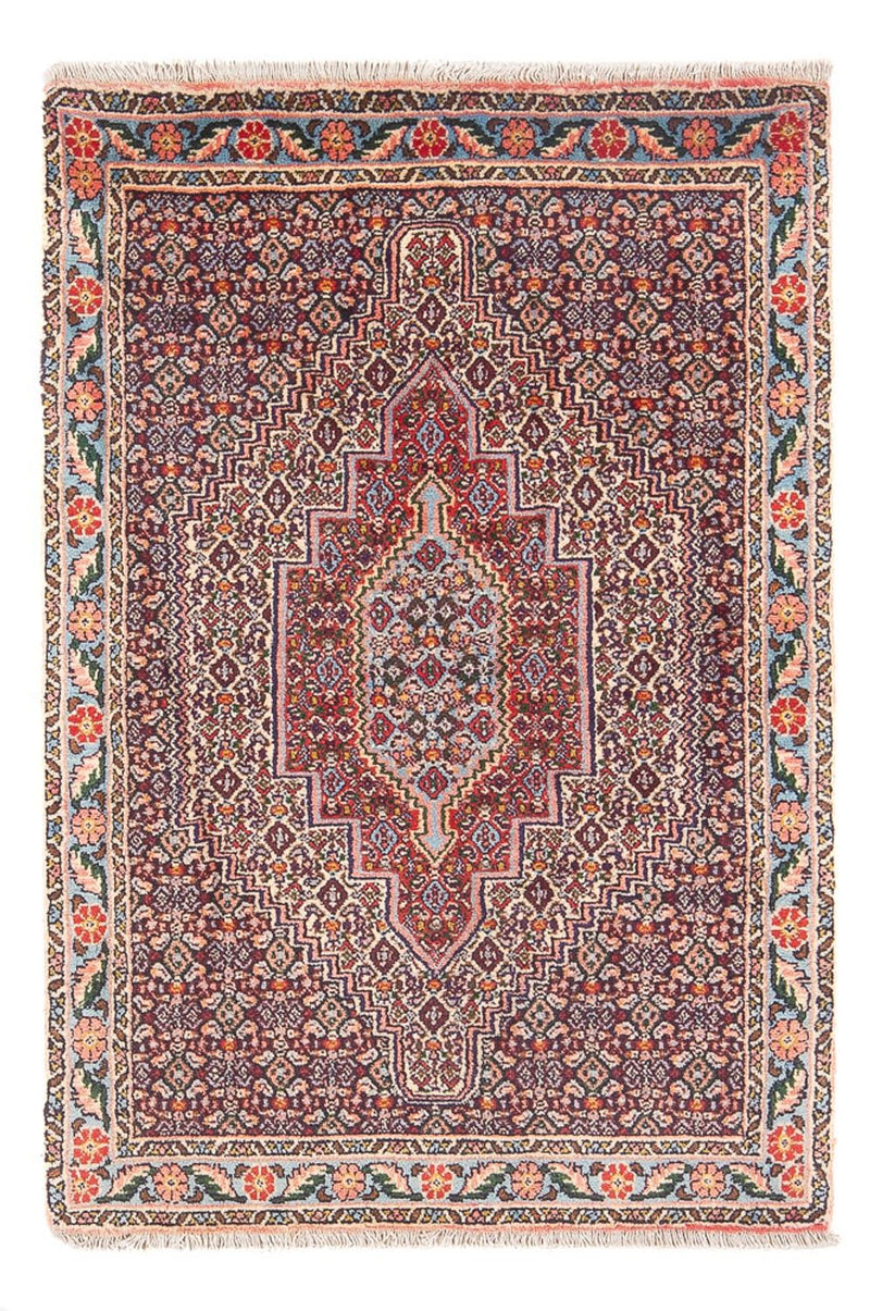 Tapis persan - Classique - 112 x 74 cm - bleu foncé