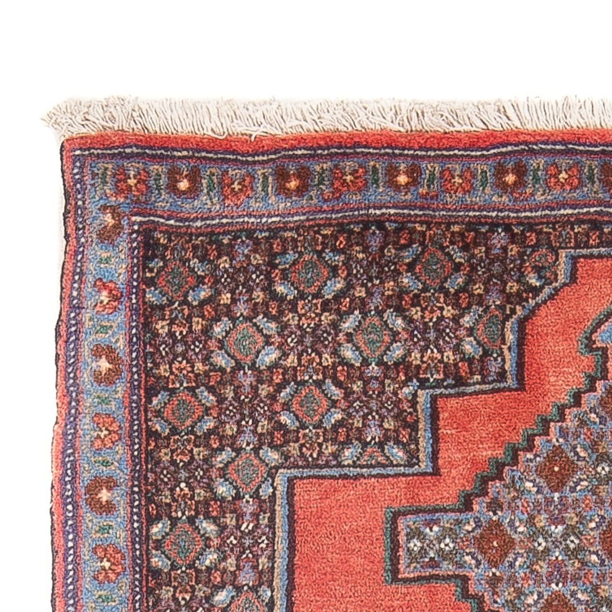 Tapis persan - Classique - 107 x 75 cm - rouge