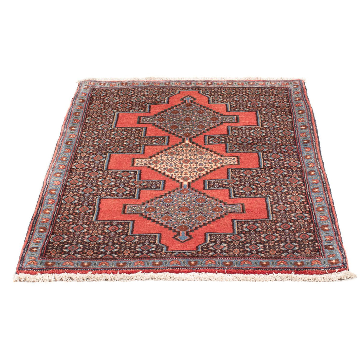Tapis persan - Classique - 107 x 75 cm - rouge