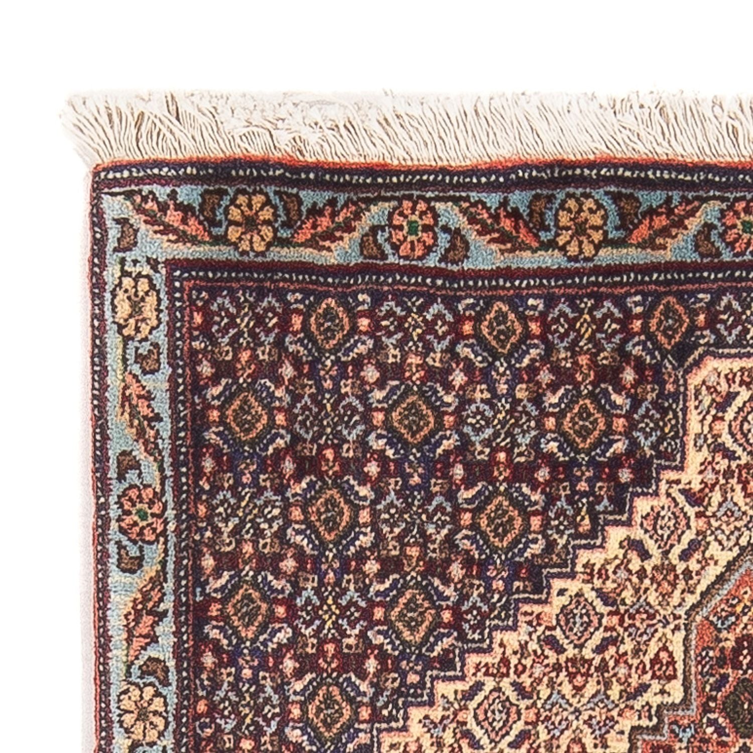 Tapis persan - Classique - 103 x 72 cm - bleu foncé