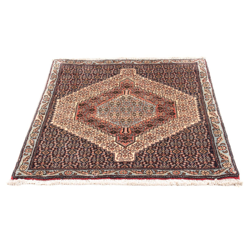 Tapis persan - Classique - 103 x 72 cm - bleu foncé