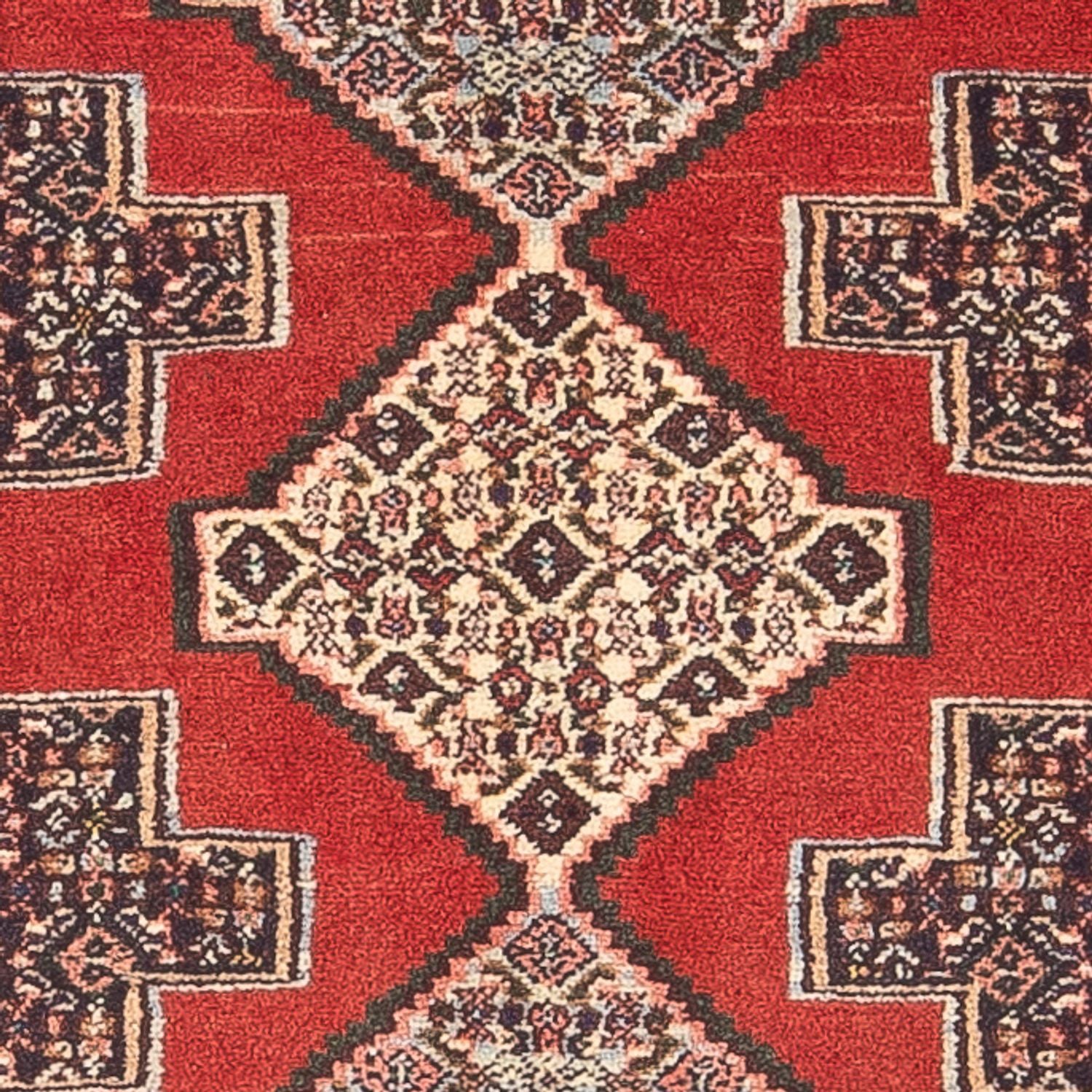 Tapis persan - Classique - 103 x 78 cm - rouge