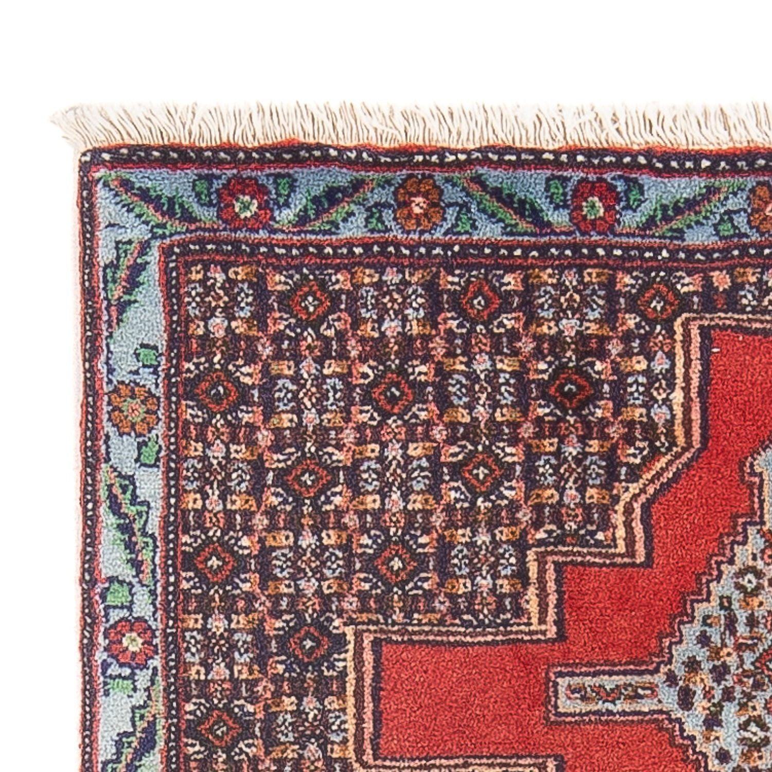 Tapis persan - Classique - 100 x 73 cm - rouge